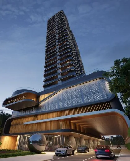 Apartamentos alto padrão no Litoral Norte de SC — perspectiva do empreendimento (3)