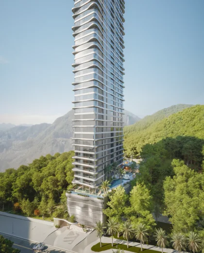 Apartamentos alto padrão no Litoral Norte de SC — perspectiva do empreendimento (1)